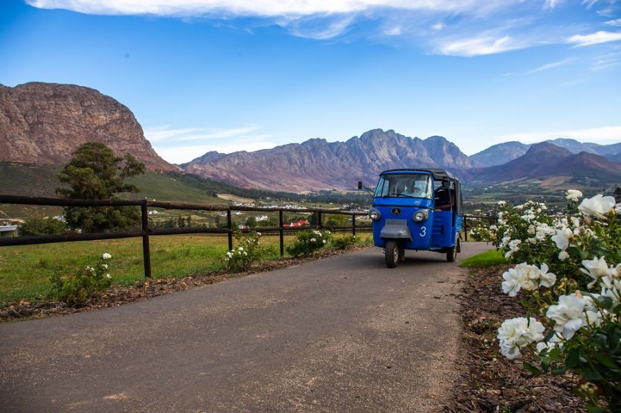 Tuk Tuk Franschhoek Transportation Activity in Franschhoek Western Cape