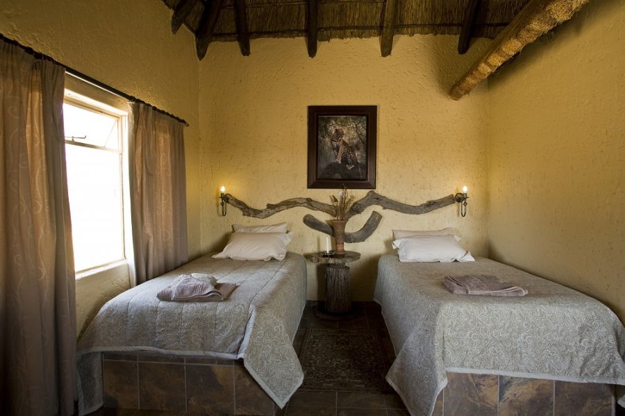 Grassland Safari Lodge in the Central Kalahari Botswana
