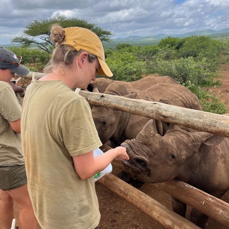 Zululand Conservation Trust in the Manyoni Game Reserve Mkuze KwaZulu Natal
