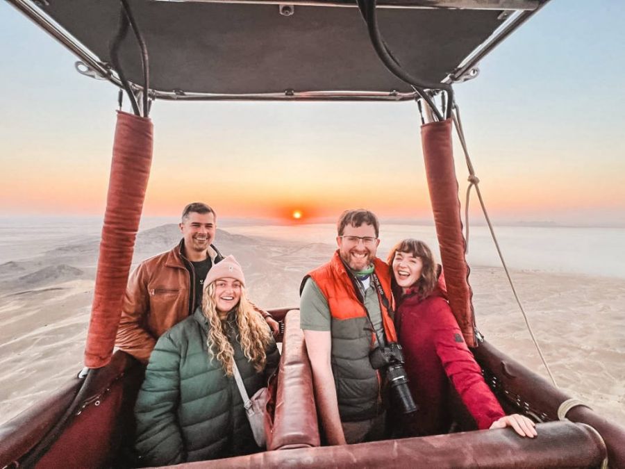 Hot Air Ballooning Namibia Activities in Swakopmund Namibia